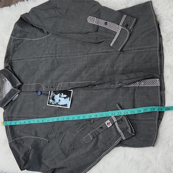 John Lennon Dress Mens Hip Shirt - Picture 5 of 11